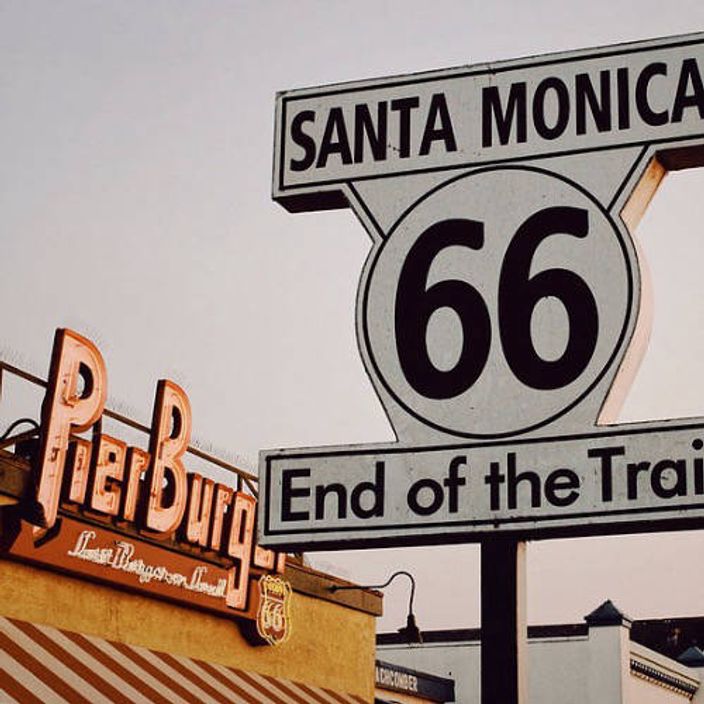 Route 66 sign