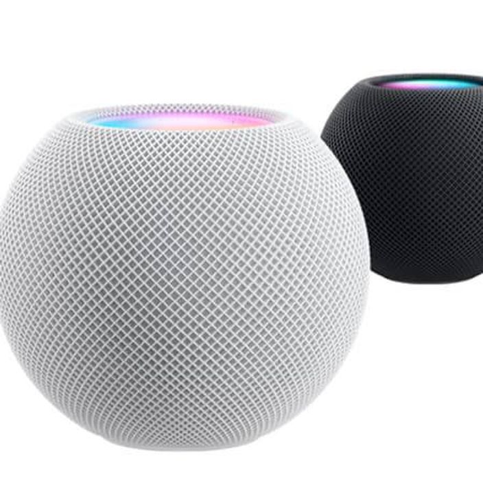White Apple HomePod Mini