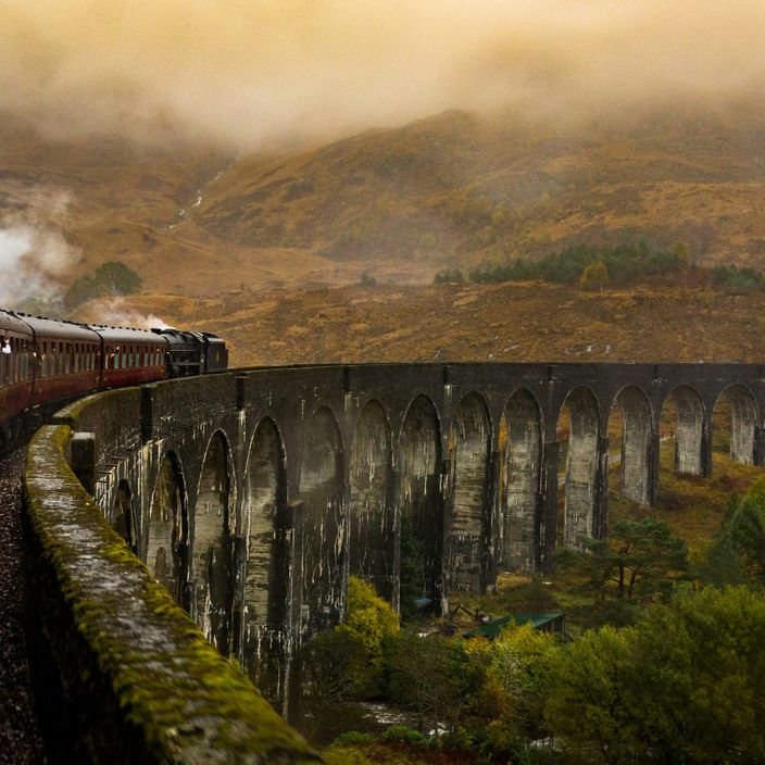 harry potter train in scotland