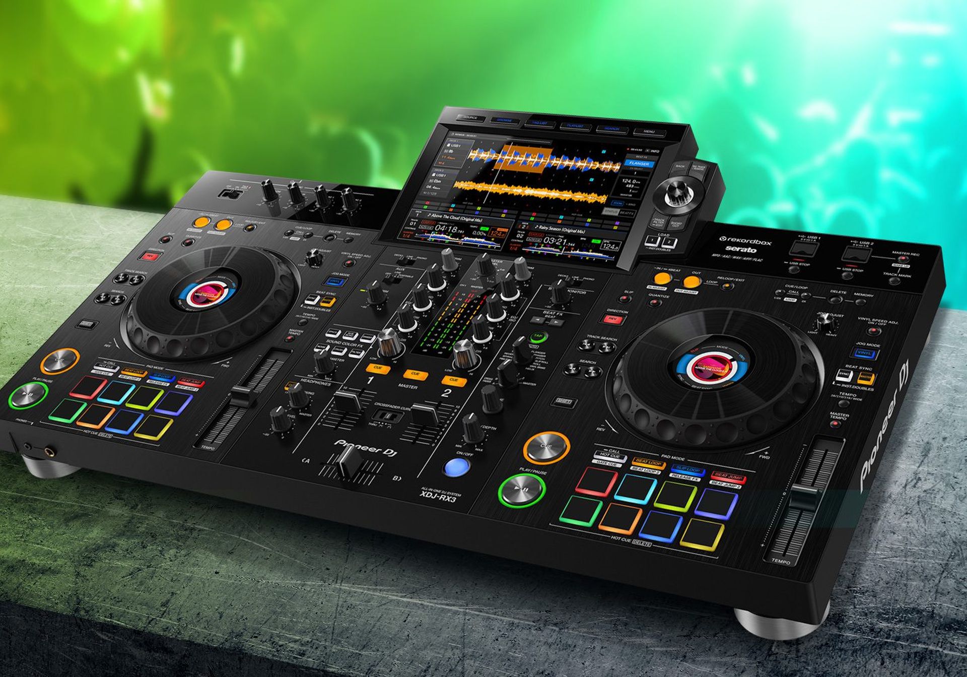 Pioneer all-in-one DJ system XDJ-RX3