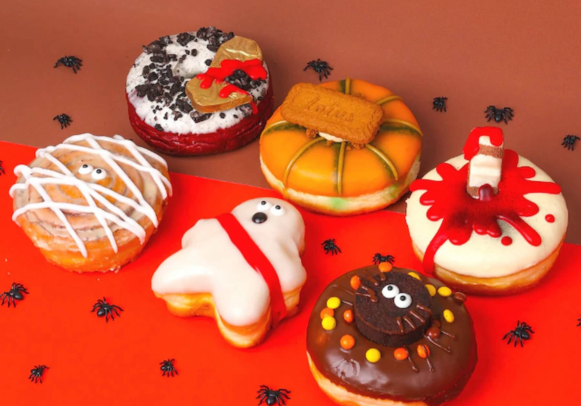 Halloween themed doughnut diy kit