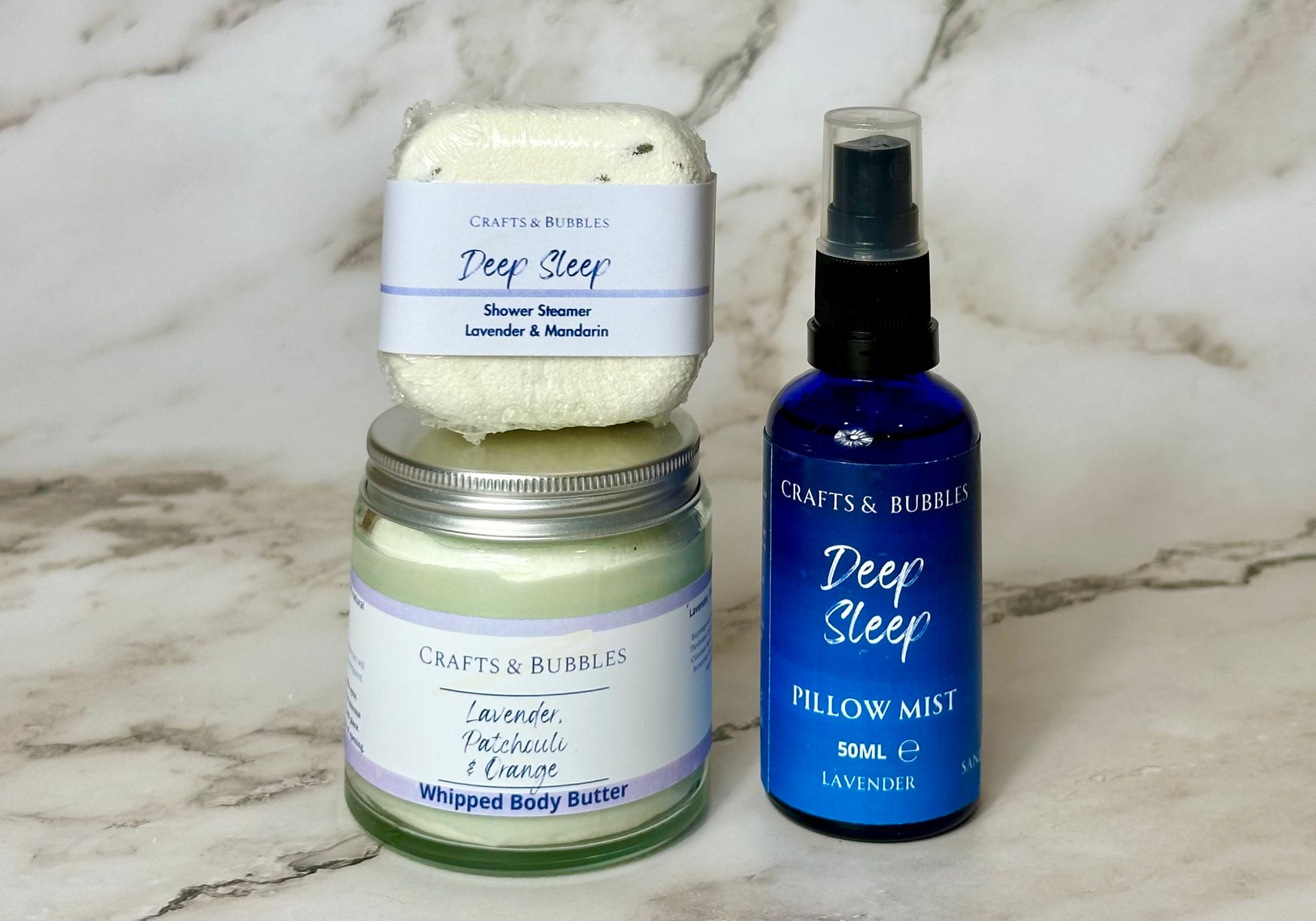 craft and bubble deep sleep mist set
