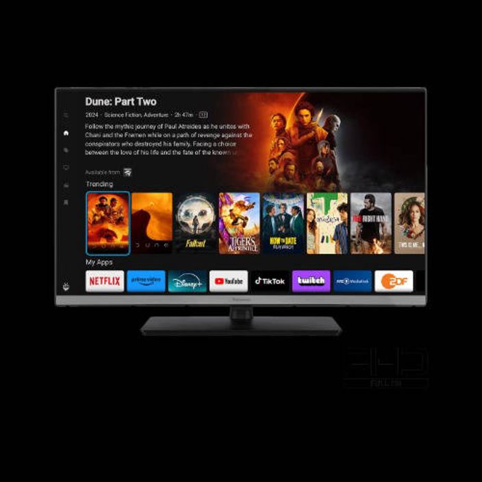 TV displaced on netflix showing range of movies