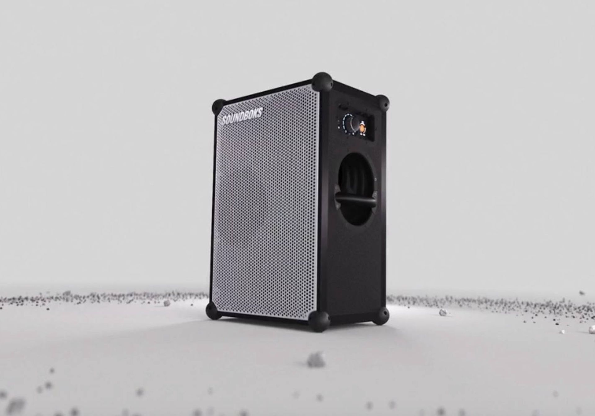 Soundboks 4 view inside all the parts