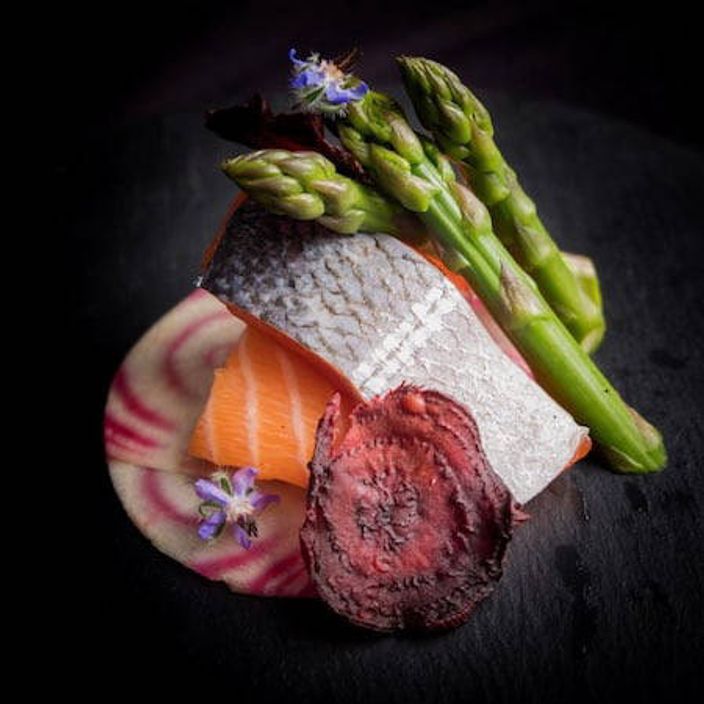 Luxury restaurant ingredients