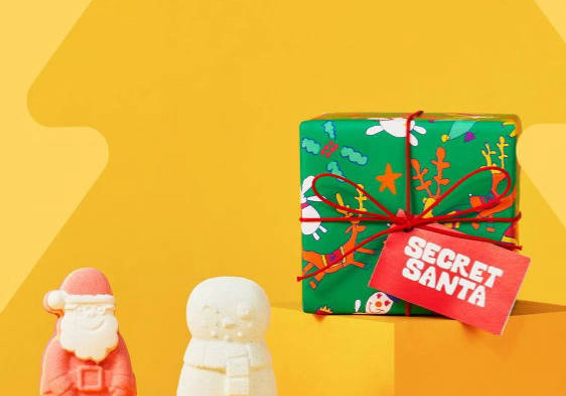 Lush Merry Christmas gift box