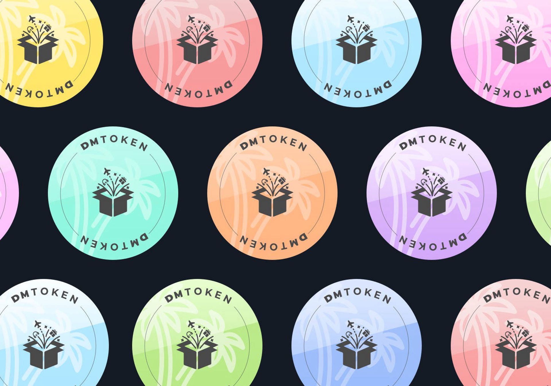 Colourful DAYMADE token logos