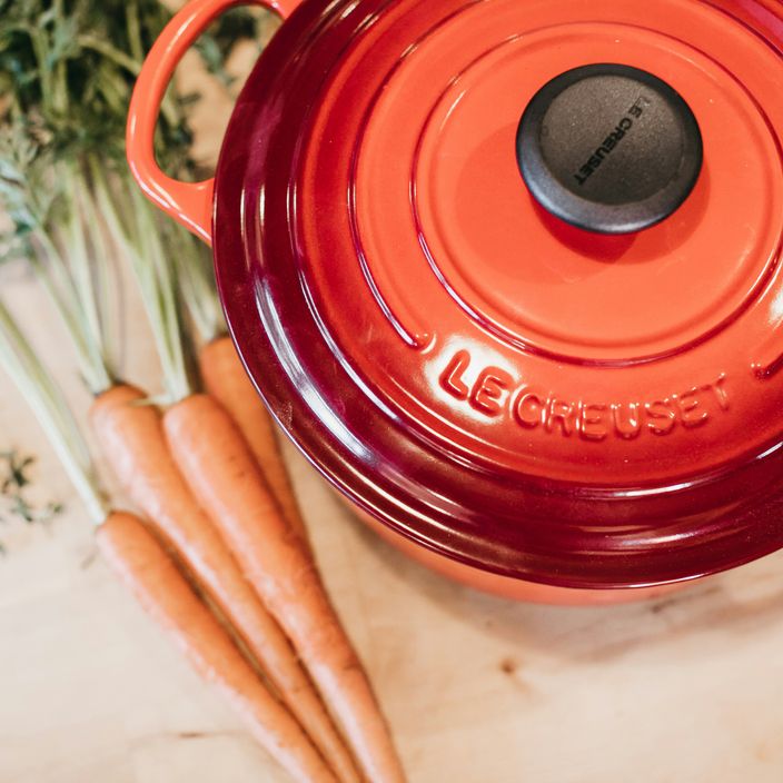 Le Creuset casserole dish