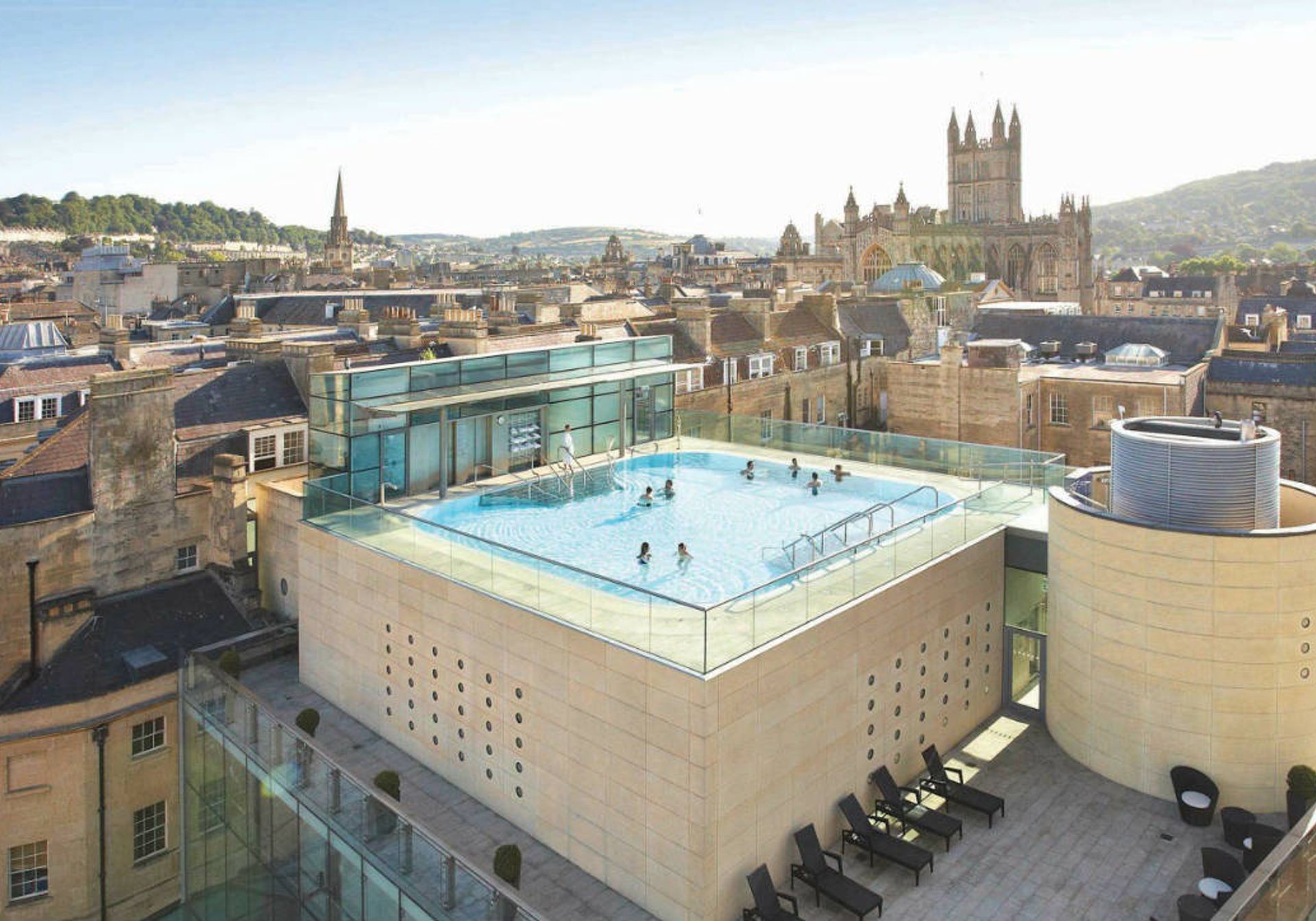 Thermae Bath Spa rooftop