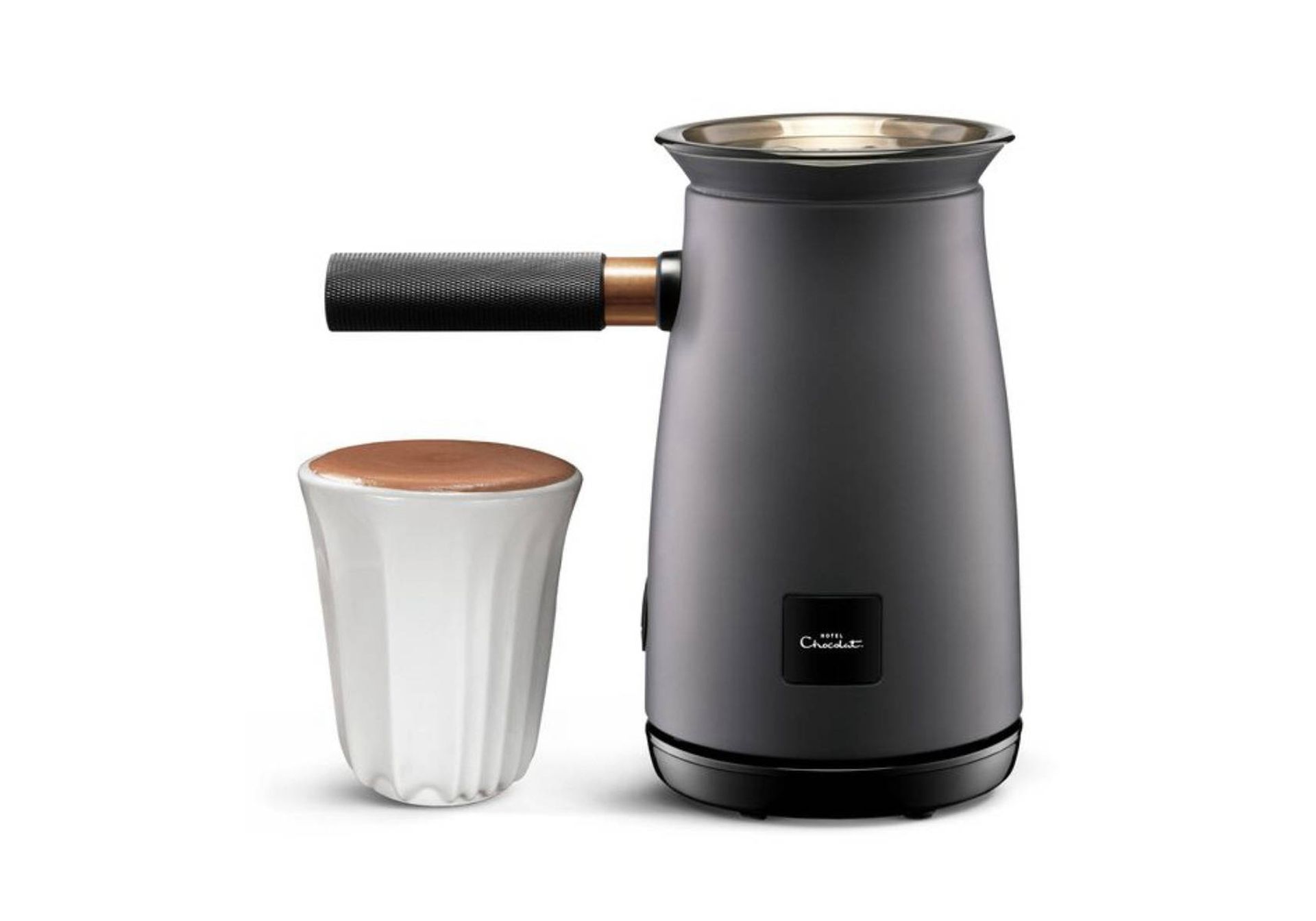 Hotel Chocolat Velvetiser in Charcoal