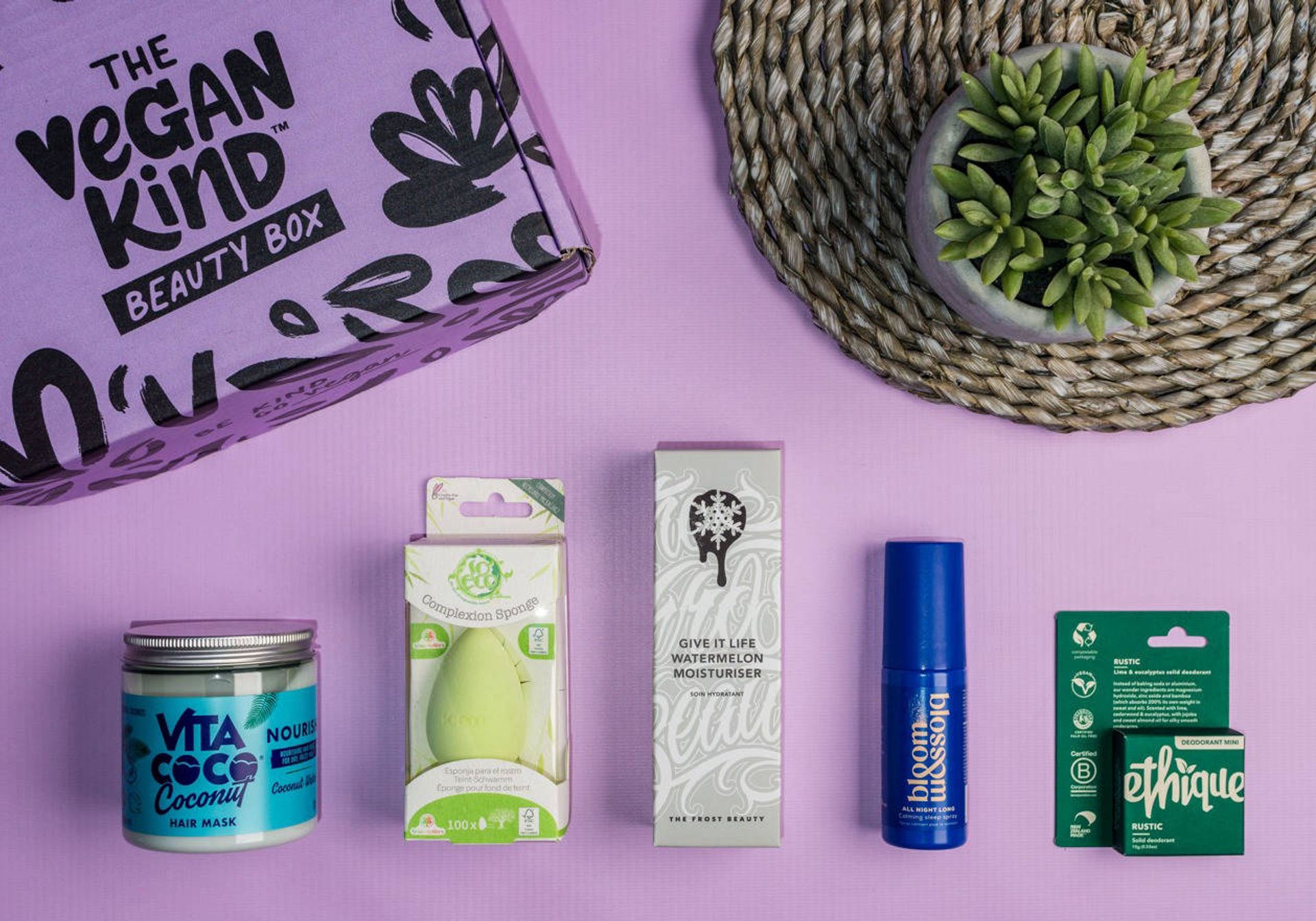 TheVeganKind beauty subscription box