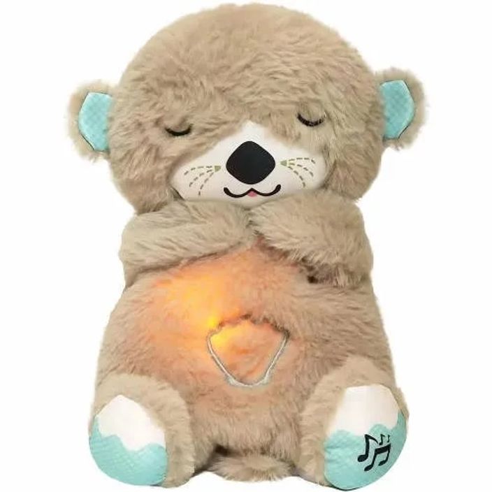 Fisher-Price Soothe 'n Snuggle Otter glowing